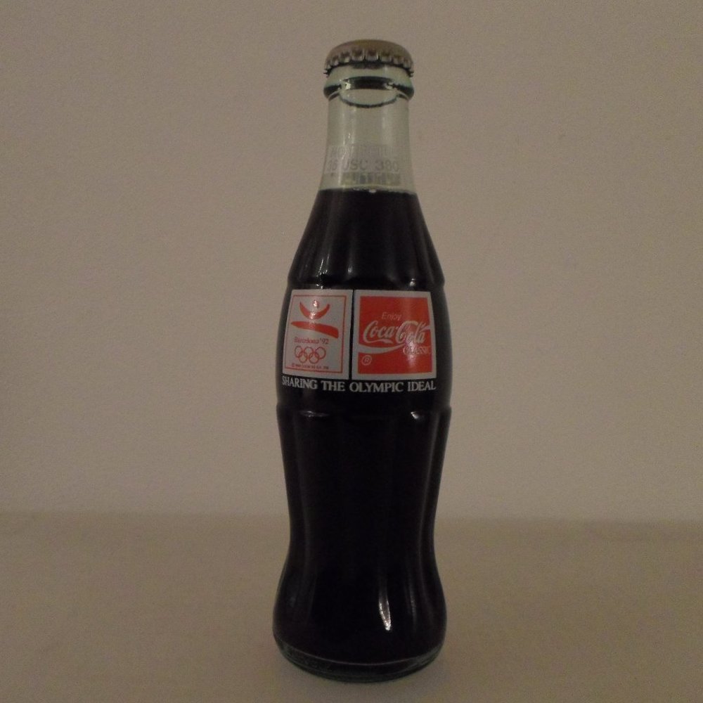 Barcelona 1992 Olympic Games Coca-Cola Commemorative Bottle